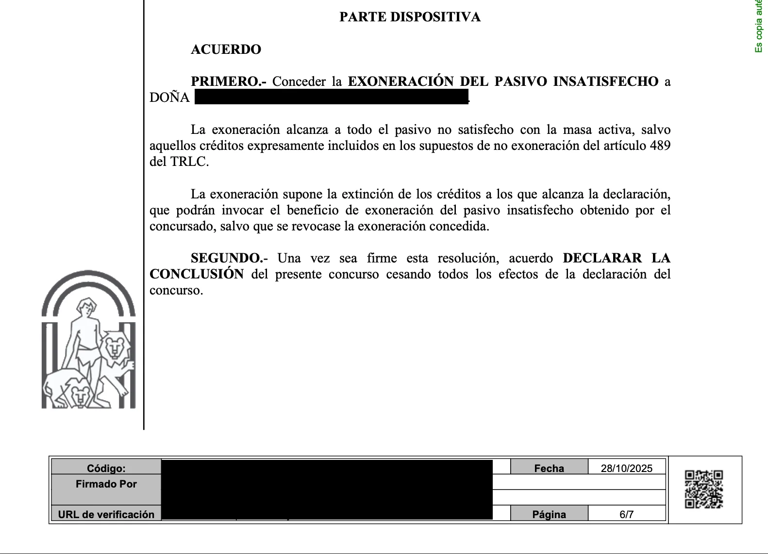 eliminar deudas con ley segunda oportunidad